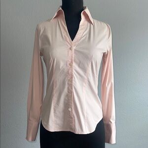Express Light Pink Button-Down Shirt